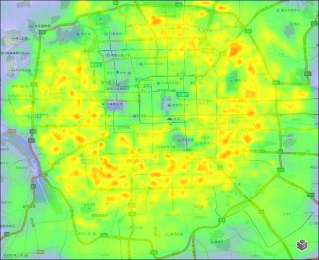 北京学区房关注人群地理分布热力_大数据告诉你：北京学区房该买哪儿？