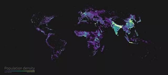 世界人口密度_大数据_数据分析_数据地图